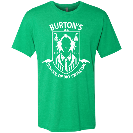 T-Shirts Envy / Small Burtons School of Bio Exorcism Men's Triblend T-Shirt