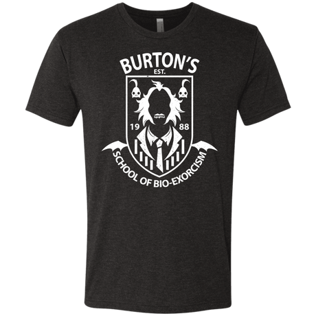 T-Shirts Vintage Black / Small Burtons School of Bio Exorcism Men's Triblend T-Shirt