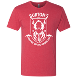 T-Shirts Vintage Red / Small Burtons School of Bio Exorcism Men's Triblend T-Shirt