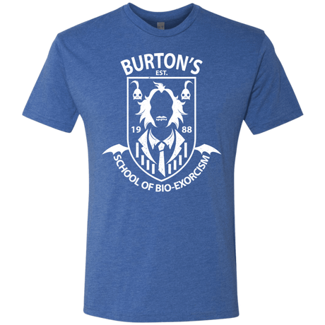 T-Shirts Vintage Royal / Small Burtons School of Bio Exorcism Men's Triblend T-Shirt
