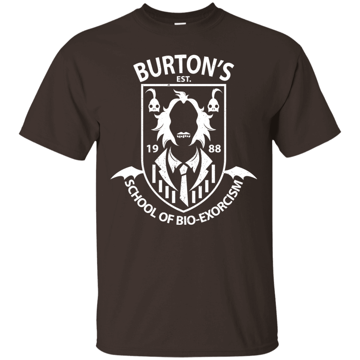T-Shirts Dark Chocolate / Small Burtons School of Bio Exorcism T-Shirt