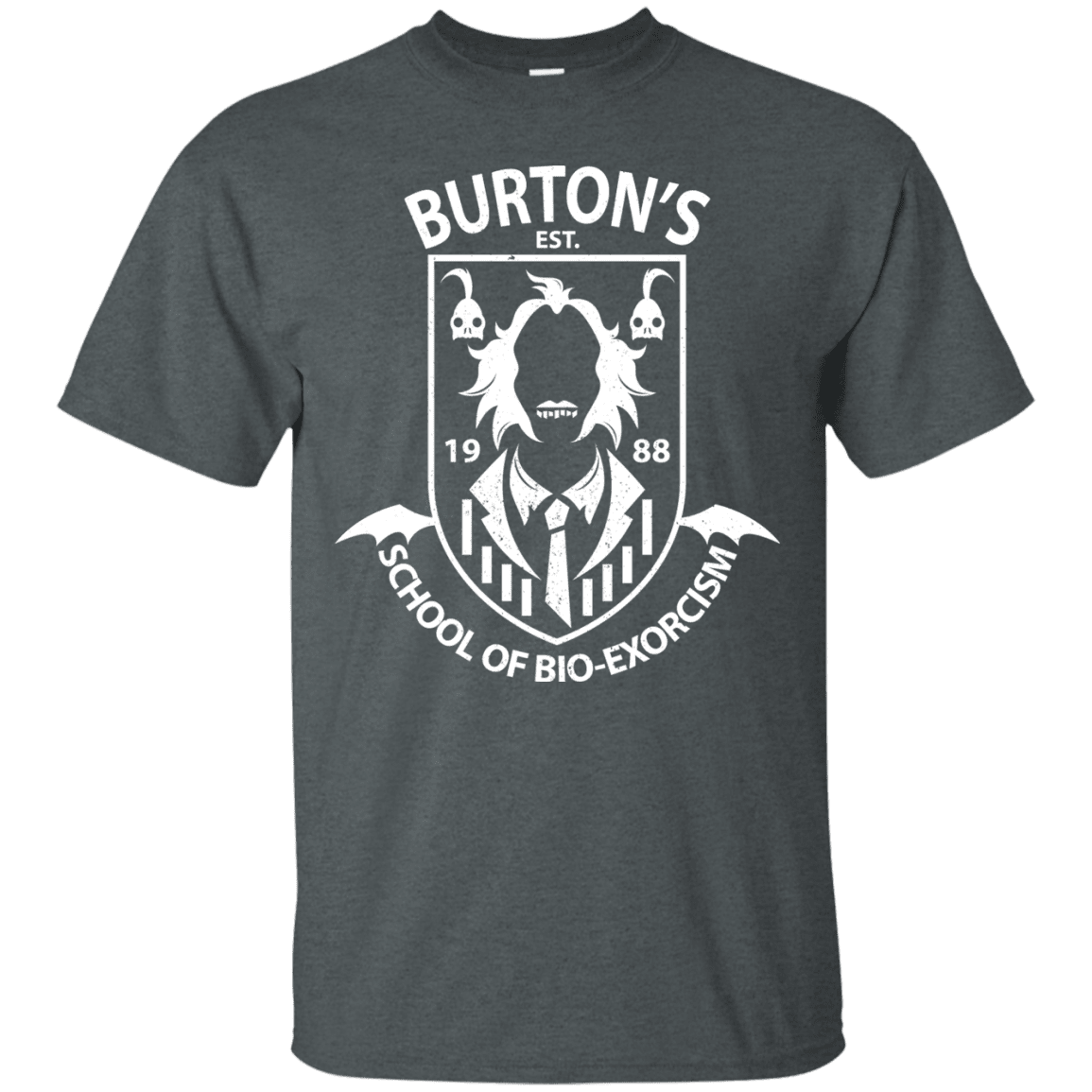 T-Shirts Dark Heather / Small Burtons School of Bio Exorcism T-Shirt