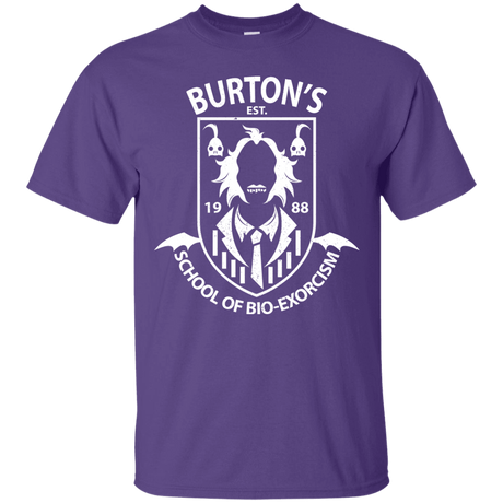 T-Shirts Purple / Small Burtons School of Bio Exorcism T-Shirt