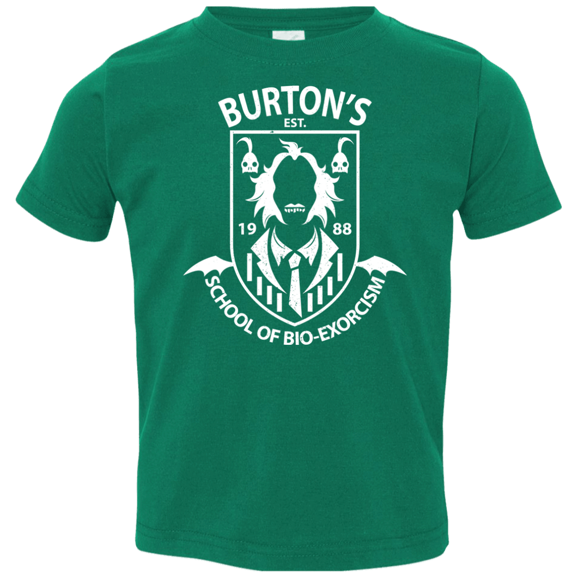 T-Shirts Kelly / 2T Burtons School of Bio Exorcism Toddler Premium T-Shirt