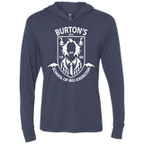 T-Shirts Vintage Navy / X-Small Burtons School of Bio Exorcism Triblend Long Sleeve Hoodie Tee
