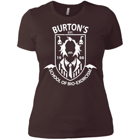 T-Shirts Dark Chocolate / X-Small Burtons School of Bio Exorcism Women's Premium T-Shirt