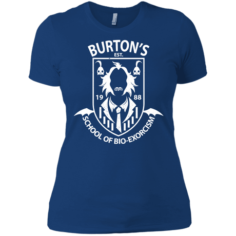 T-Shirts Royal / X-Small Burtons School of Bio Exorcism Women's Premium T-Shirt