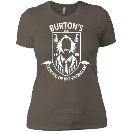 T-Shirts Warm Grey / X-Small Burtons School of Bio Exorcism Women's Premium T-Shirt