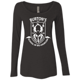 T-Shirts Vintage Black / Small Burtons School of Bio Exorcism Women's Triblend Long Sleeve Shirt