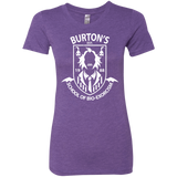 T-Shirts Purple Rush / Small Burtons School of Bio Exorcism Women's Triblend T-Shirt