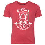 T-Shirts Vintage Red / YXS Burtons School of Bio Exorcism Youth Triblend T-Shirt