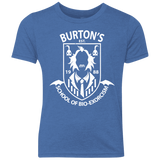 T-Shirts Vintage Royal / YXS Burtons School of Bio Exorcism Youth Triblend T-Shirt