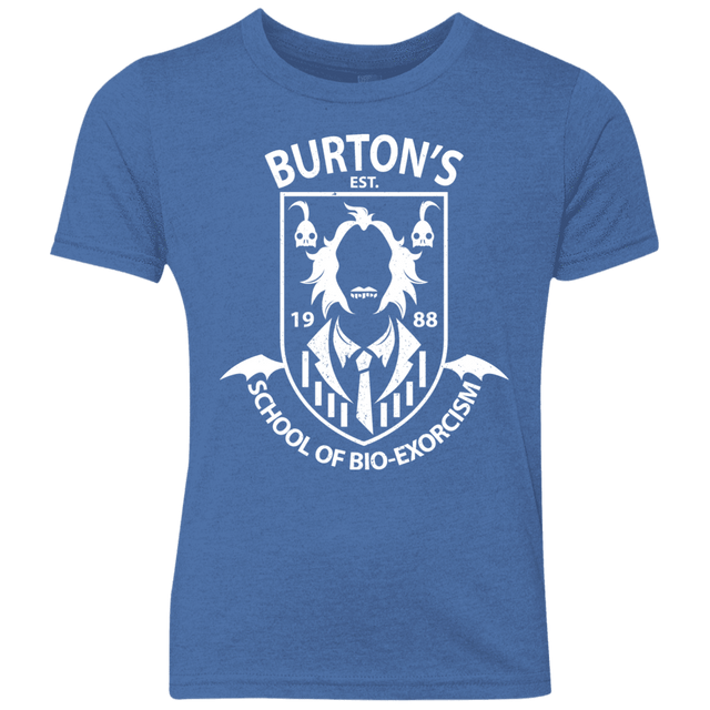 T-Shirts Vintage Royal / YXS Burtons School of Bio Exorcism Youth Triblend T-Shirt
