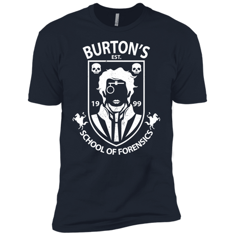 T-Shirts Midnight Navy / YXS Burtons School of Forensics Boys Premium T-Shirt