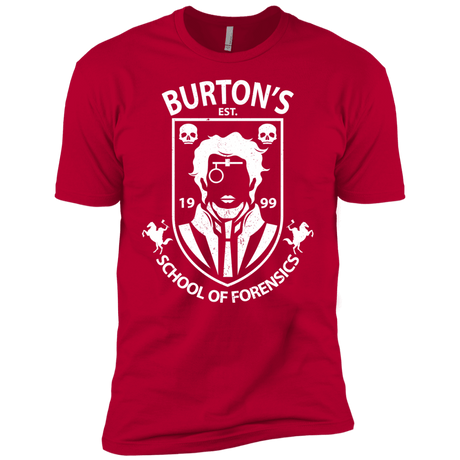 T-Shirts Red / YXS Burtons School of Forensics Boys Premium T-Shirt