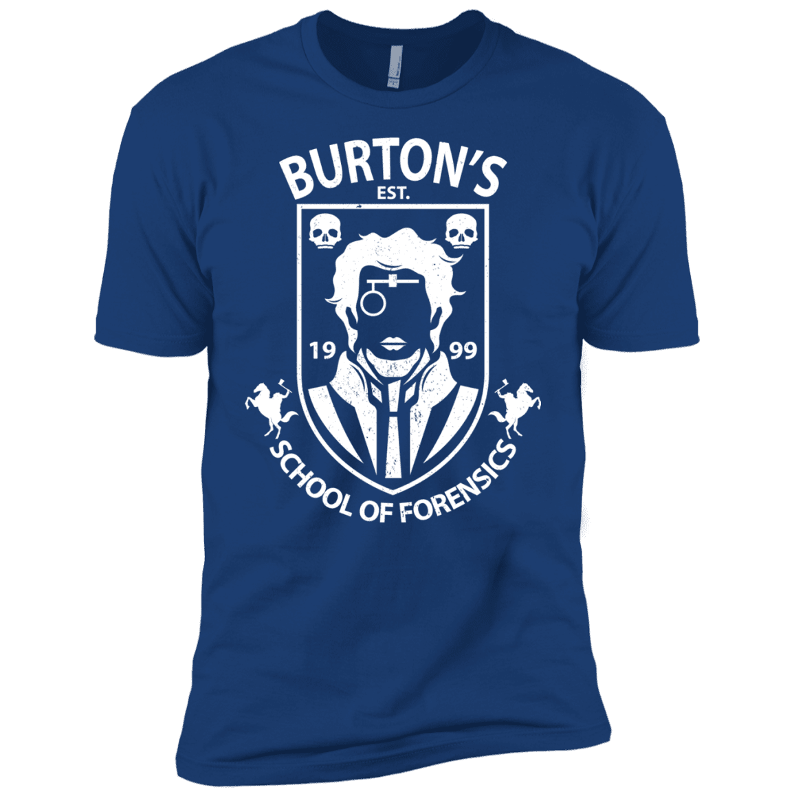 T-Shirts Royal / YXS Burtons School of Forensics Boys Premium T-Shirt