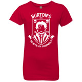 T-Shirts Red / YXS Burtons School of Forensics Girls Premium T-Shirt