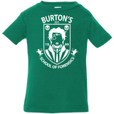 T-Shirts Kelly / 6 Months Burtons School of Forensics Infant Premium T-Shirt