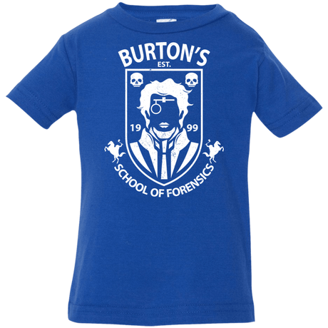 T-Shirts Royal / 6 Months Burtons School of Forensics Infant Premium T-Shirt