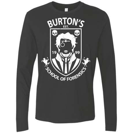 T-Shirts Heavy Metal / Small Burtons School of Forensics Men's Premium Long Sleeve