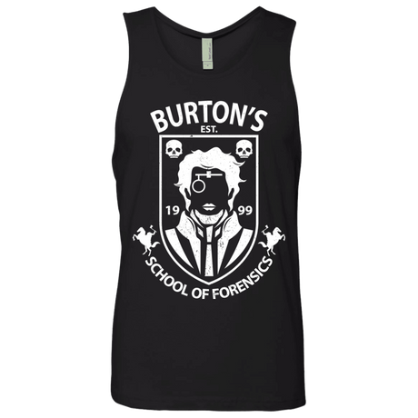 T-Shirts Black / Small Burtons School of Forensics Men's Premium Tank Top