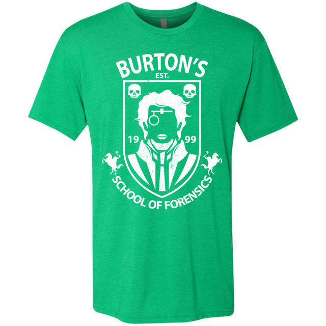 T-Shirts Envy / Small Burtons School of Forensics Men's Triblend T-Shirt