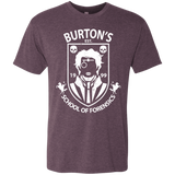 T-Shirts Vintage Purple / Small Burtons School of Forensics Men's Triblend T-Shirt