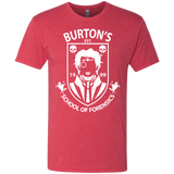 T-Shirts Vintage Red / Small Burtons School of Forensics Men's Triblend T-Shirt