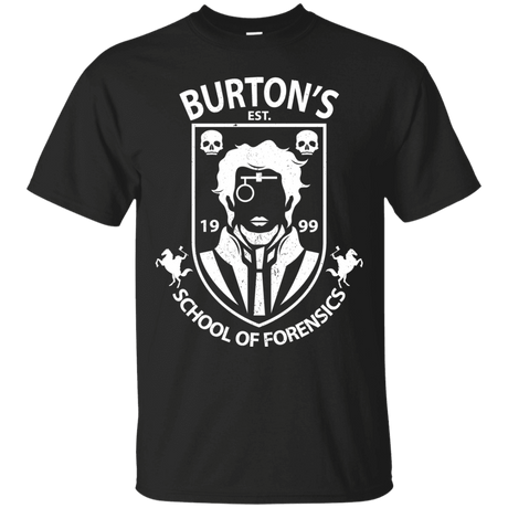 T-Shirts Black / Small Burtons School of Forensics T-Shirt