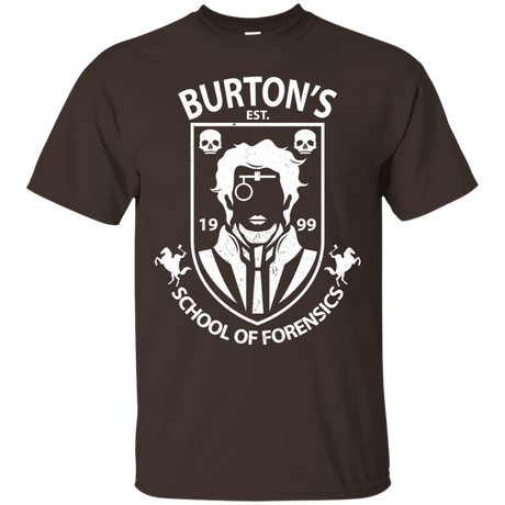T-Shirts Dark Chocolate / Small Burtons School of Forensics T-Shirt