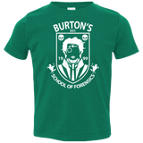 T-Shirts Kelly / 2T Burtons School of Forensics Toddler Premium T-Shirt