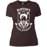 T-Shirts Dark Chocolate / X-Small Burtons School of Forensics Women's Premium T-Shirt
