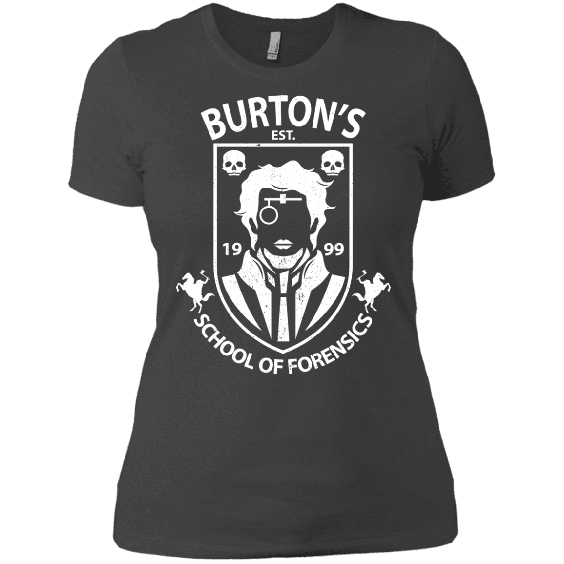 T-Shirts Heavy Metal / X-Small Burtons School of Forensics Women's Premium T-Shirt