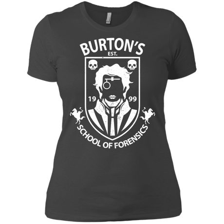 T-Shirts Heavy Metal / X-Small Burtons School of Forensics Women's Premium T-Shirt