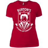 T-Shirts Red / X-Small Burtons School of Forensics Women's Premium T-Shirt