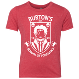 T-Shirts Vintage Red / YXS Burtons School of Forensics Youth Triblend T-Shirt