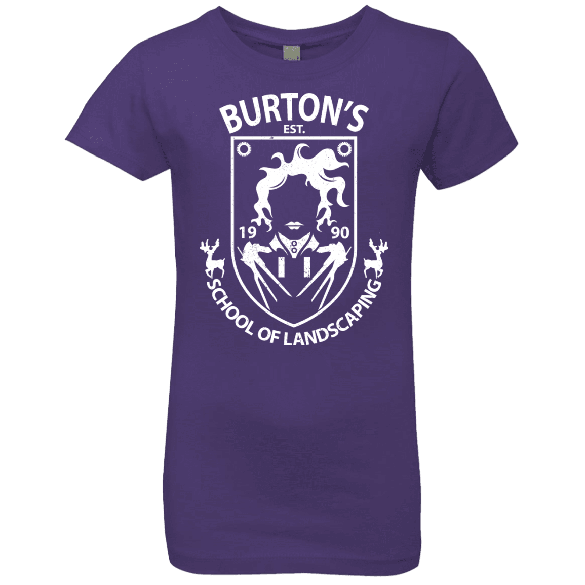 T-Shirts Purple Rush / YXS Burtons School of Landscaping Girls Premium T-Shirt