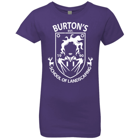 T-Shirts Purple Rush / YXS Burtons School of Landscaping Girls Premium T-Shirt