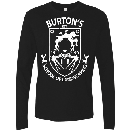 T-Shirts Black / Small Burtons School of Landscaping Men's Premium Long Sleeve