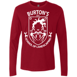 T-Shirts Cardinal / Small Burtons School of Landscaping Men's Premium Long Sleeve