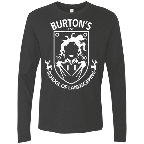 T-Shirts Heavy Metal / Small Burtons School of Landscaping Men's Premium Long Sleeve