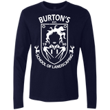 T-Shirts Midnight Navy / Small Burtons School of Landscaping Men's Premium Long Sleeve