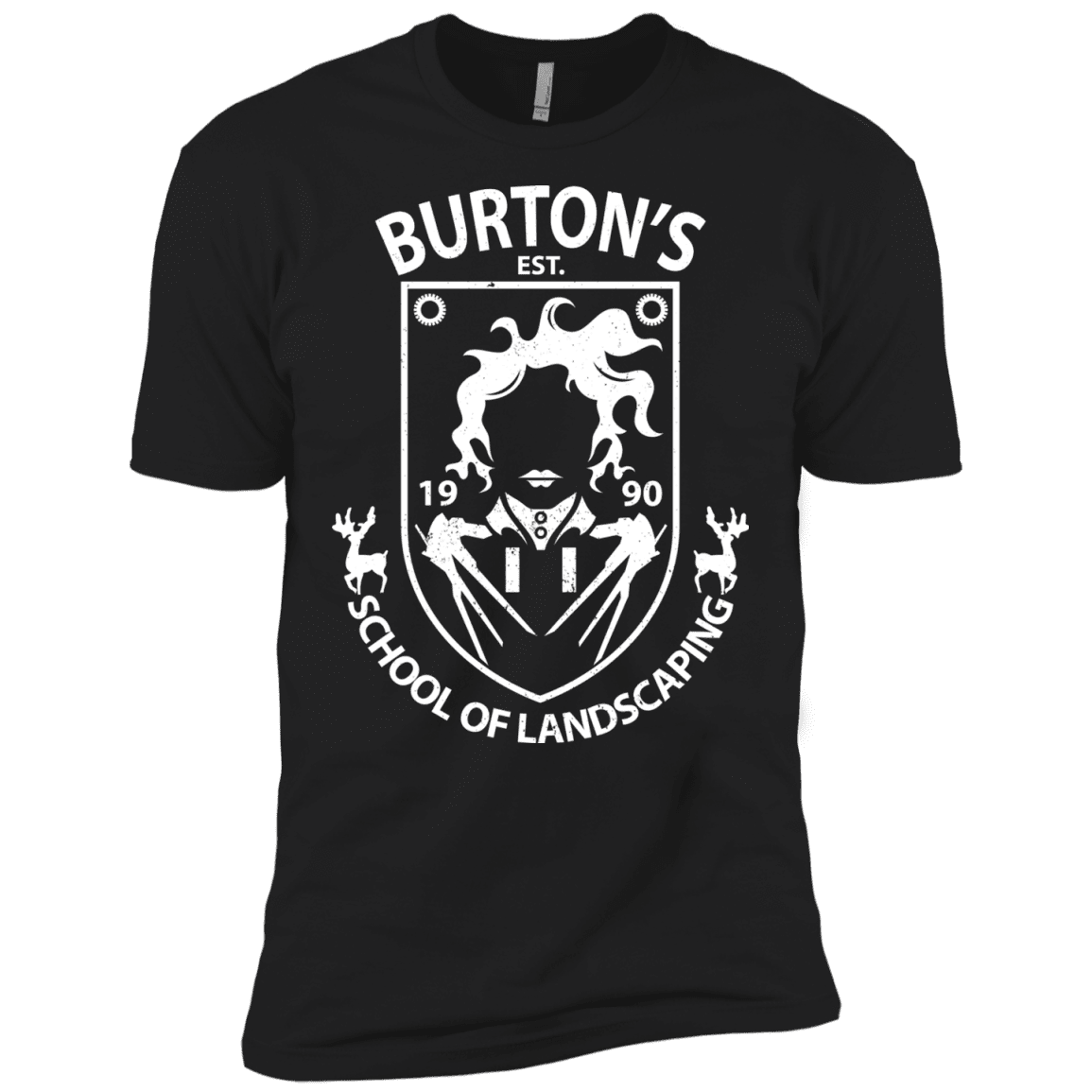 T-Shirts Black / X-Small Burtons School of Landscaping Men's Premium T-Shirt