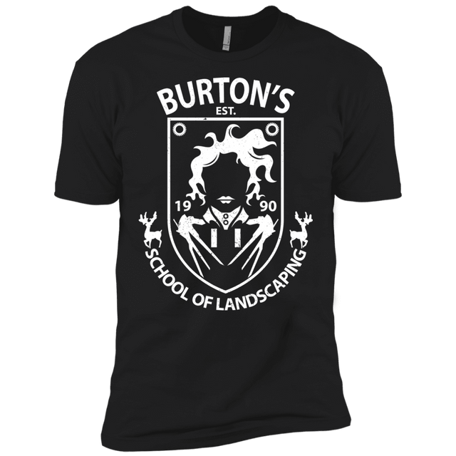 T-Shirts Black / X-Small Burtons School of Landscaping Men's Premium T-Shirt