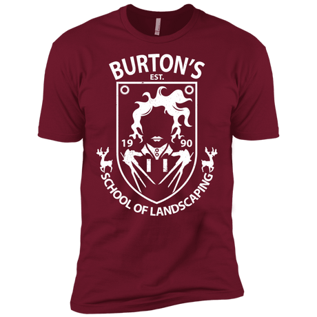 T-Shirts Cardinal / X-Small Burtons School of Landscaping Men's Premium T-Shirt