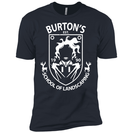 T-Shirts Indigo / X-Small Burtons School of Landscaping Men's Premium T-Shirt