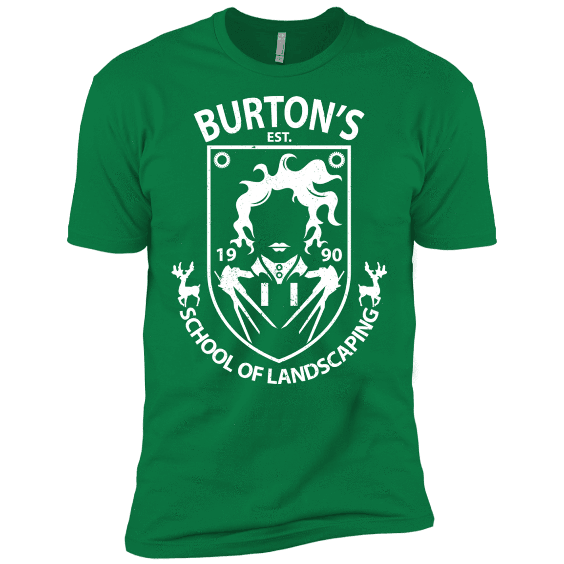 T-Shirts Kelly Green / X-Small Burtons School of Landscaping Men's Premium T-Shirt