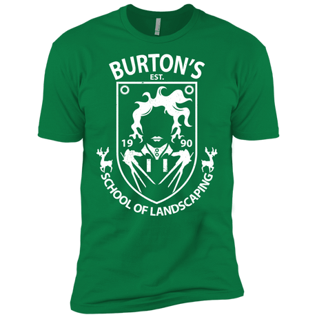T-Shirts Kelly Green / X-Small Burtons School of Landscaping Men's Premium T-Shirt