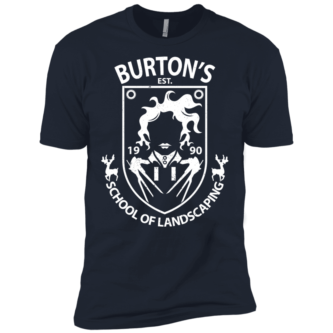 T-Shirts Midnight Navy / X-Small Burtons School of Landscaping Men's Premium T-Shirt