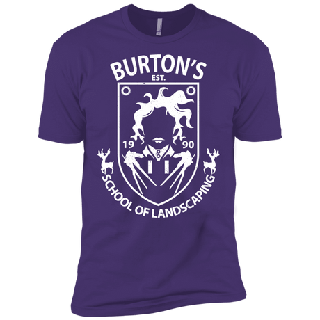 T-Shirts Purple / X-Small Burtons School of Landscaping Men's Premium T-Shirt